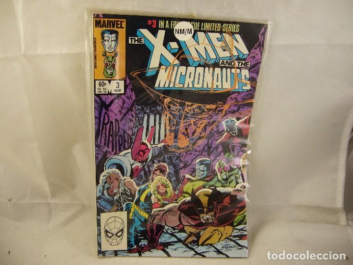 C&oacute;mics: MARVEL X MEN AND THE MICRONAUTS Numero 3 - Foto 1