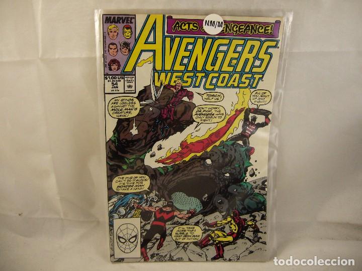 C&oacute;mics: MARVEL COMICS GROUP THE WEST COAST AVENGERS N 54 JAN - Foto 1
