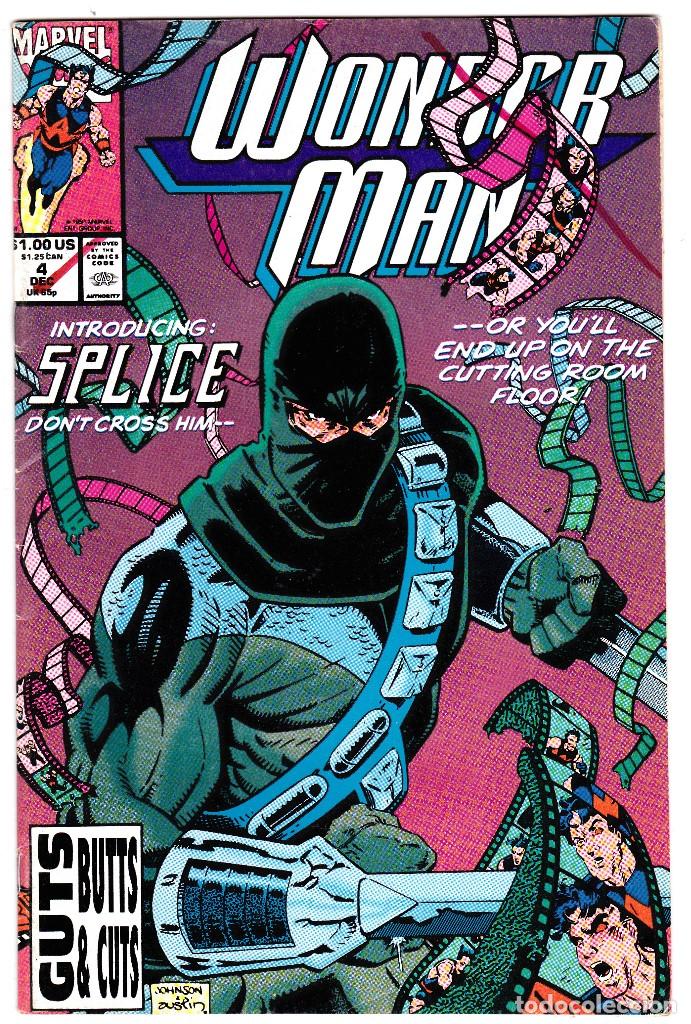 C&oacute;mics: Wonder Man #4 (Dec 1991, Marvel) - Foto 1