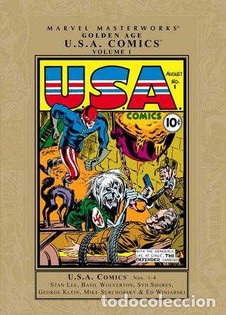 C&oacute;mics: MARVEL MASTERWORKS GOLDEN AGE USA COMICS VOL. 01 Y 02 HC - MARVEL COMICS - Foto 1