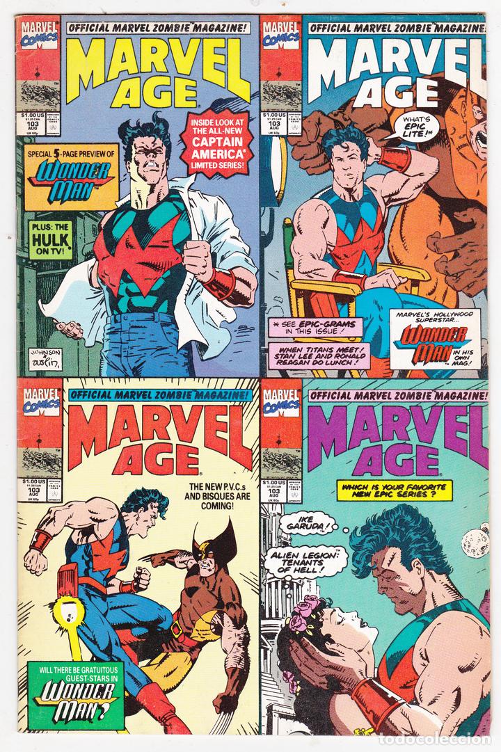C&oacute;mics: MARVEL AGE # 103 - COMIC - 1991 - Foto 1