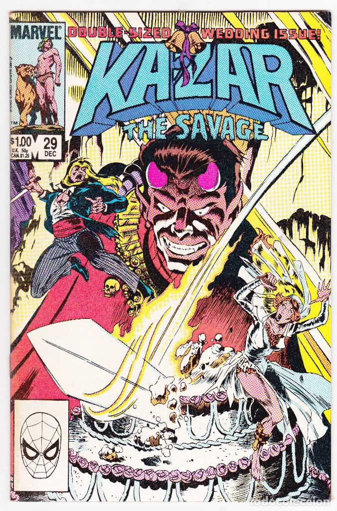 C&oacute;mics: KA-ZAR (KAZAR) THE SAVAGE #29 - Foto 1