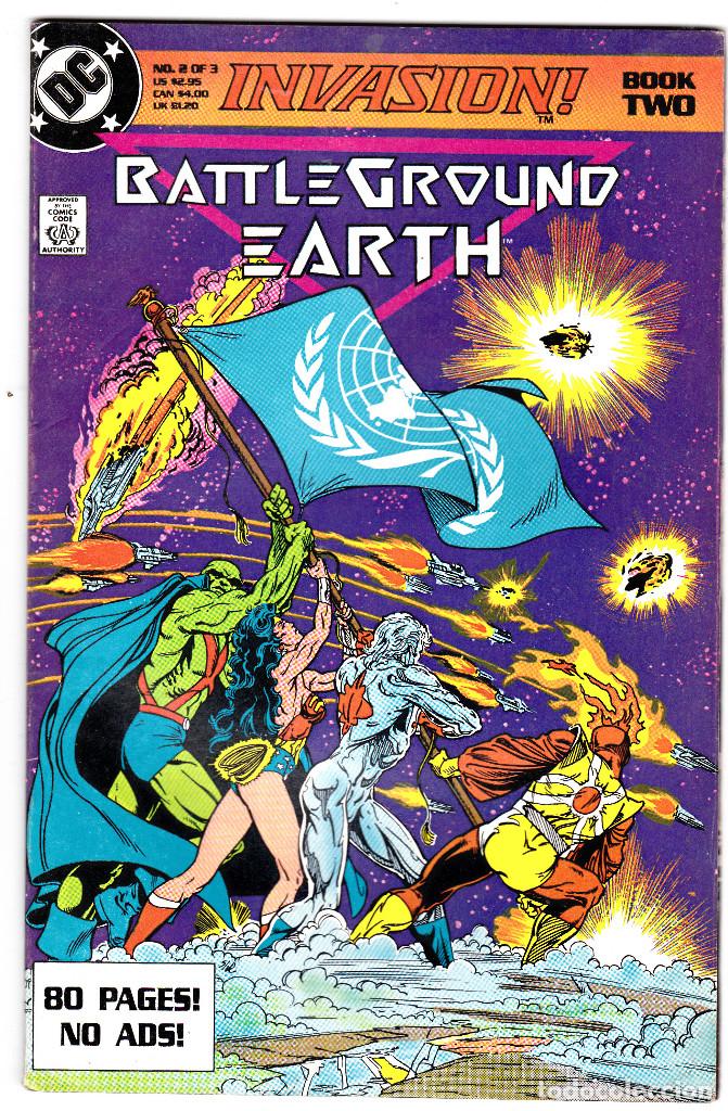 C&oacute;mics: Invasion The Alien Alliance Book two DC 1988 - Foto 1