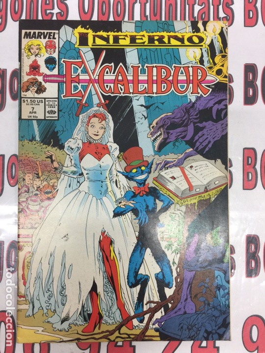 C&oacute;mics: Lote 5 c&oacute;mics EXCALIBUR marvel - Foto 4