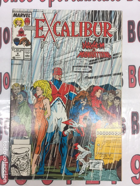 C&oacute;mics: Lote 5 c&oacute;mics EXCALIBUR marvel - Foto 5