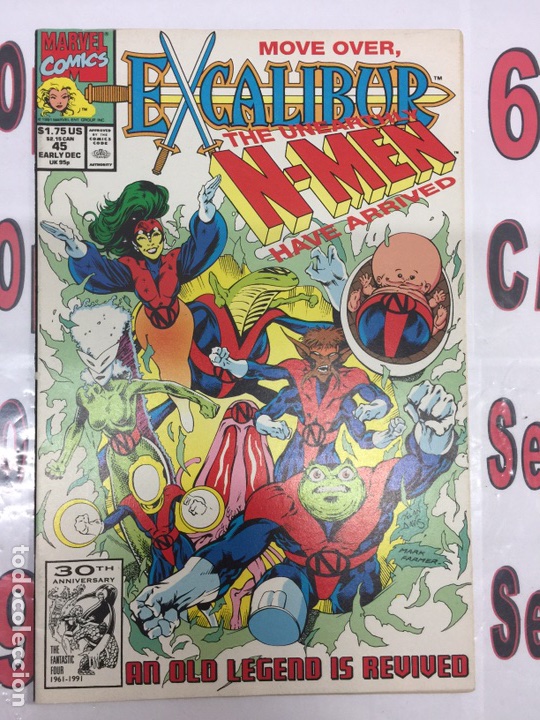 C&oacute;mics: Lote 5 c&oacute;mics EXCALIBUR marvel - Foto 6