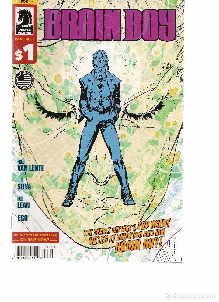C&oacute;mics: BRAIN BOY.  N&ordm; 1. COMIC USA EN INGL&Eacute;S. (C/A52) - Foto 1