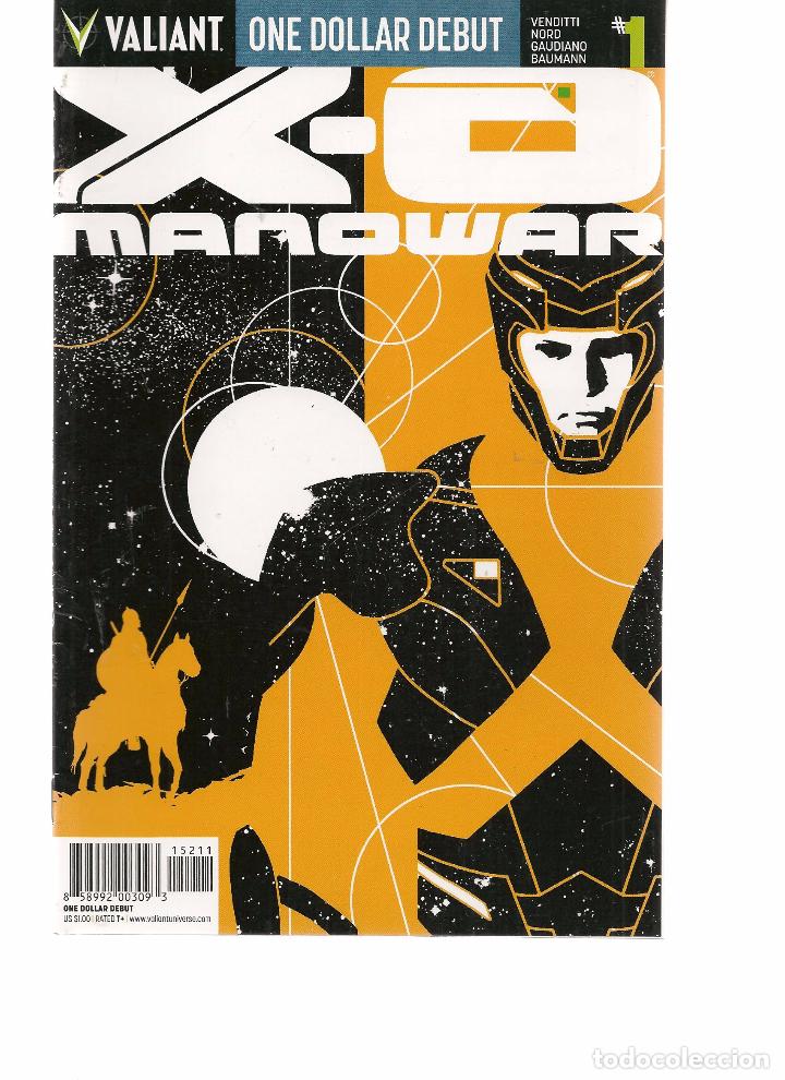 C&oacute;mics: X - 0 MANOWAR.  N&ordm; 1. COMIC USA EN INGL&Eacute;S. (C/A52) - Foto 1