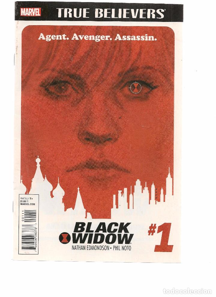 C&oacute;mics: BLACK WIDOW.  N&ordm; 1. COMIC USA EN INGL&Eacute;S. (C/A54) - Foto 1