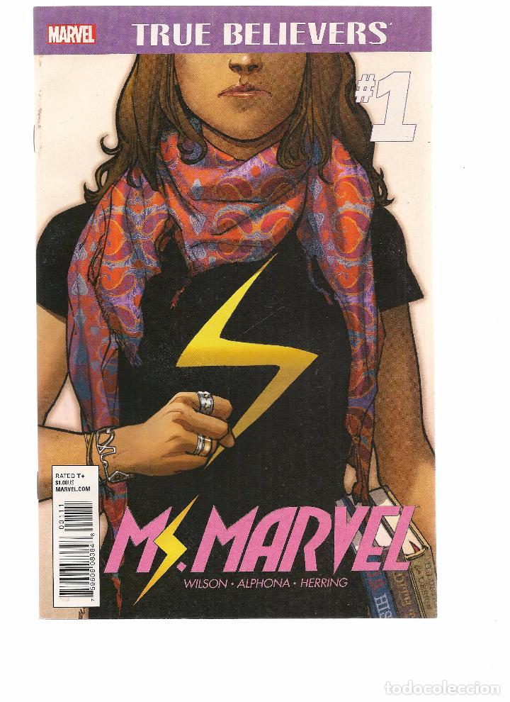 C&oacute;mics: MS. MARVEL.  N&ordm; 1. COMIC USA EN INGL&Eacute;S. (C/A54) - Foto 1