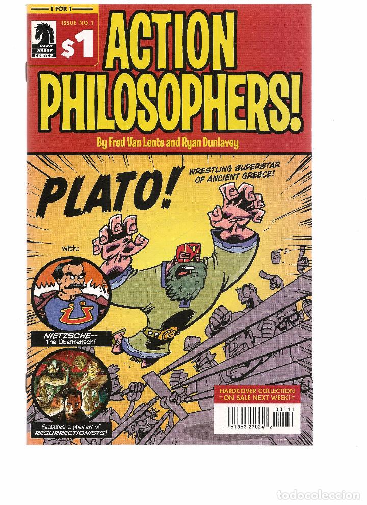 C&oacute;mics: ACTION PHILOSOPHERS. . N&ordm; 1. COMIC USA EN INGL&Eacute;S. (C/A54) - Foto 1