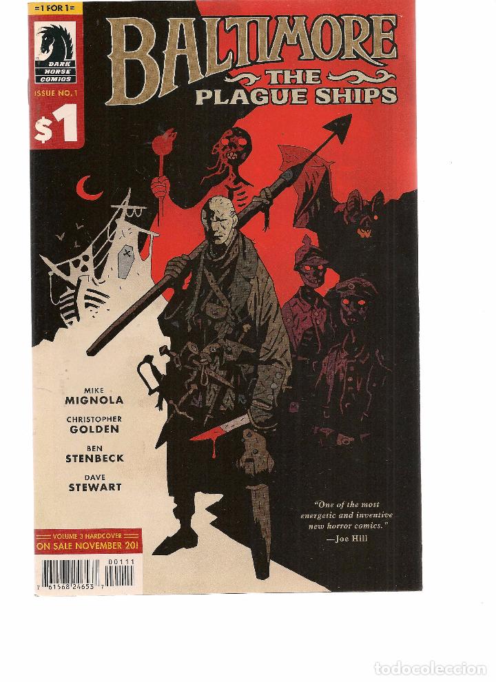 C&oacute;mics: BALTIMORE.  N&ordm; 1. COMIC USA EN INGL&Eacute;S. (C/A54) - Foto 1