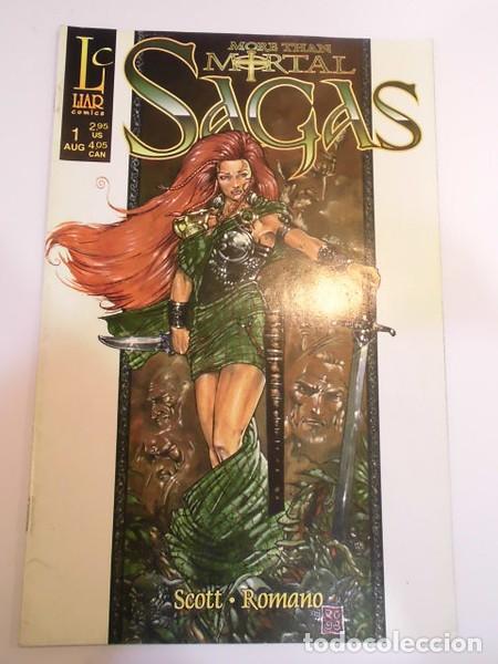 C&oacute;mics: MORE THAN MORTAL SAGAS - NUM 1 - EN INGLES - LIAR COMICS- 1998 - Foto 1