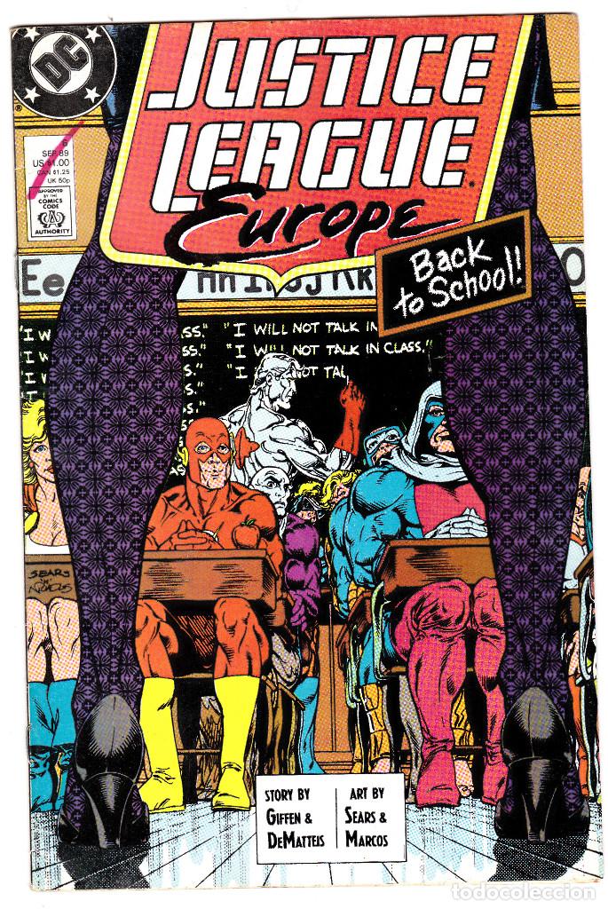 C&oacute;mics: Justice League Europe (1989) #6 - Foto 1