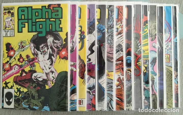C&oacute;mics: ALPHA FLIGHT #51-64. EDICI&Oacute;N USA. JIM LEE. - Foto 1