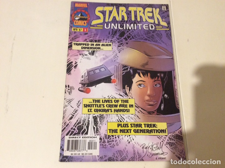 C&oacute;mics: STAR TREK UNLIMITED VOL. 1 N&ordm; 3 COMICS USA MARVEL