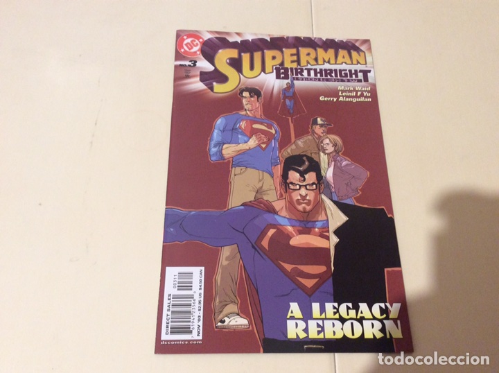 Superman Birthright NÂº 3 Comics Usa Dc Buy Old Comics Usa At Todocoleccion 105748995