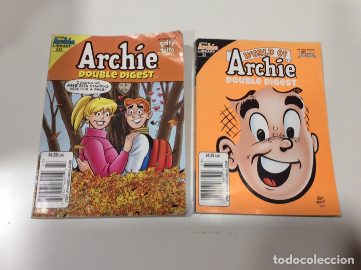 C&oacute;mics: ARCHIE DIGEST LIBRARY, N&ordm; 33 Y 243 DOUBLE DIGEST - Foto 1