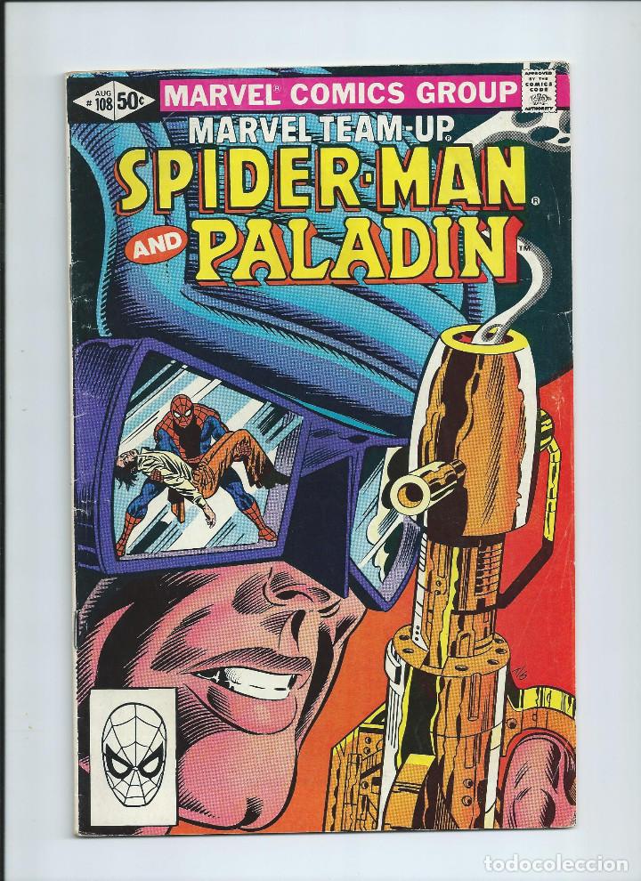 C&oacute;mics: MARVEL TEAM UP : SPIDERMAN & PALADIN N&ordm; 108 . INGLES - Foto 1