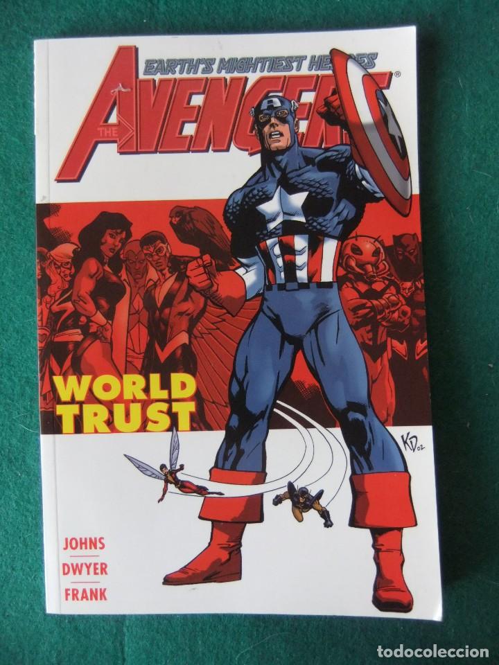 C&oacute;mics: AVENGERS WORLD TRUST ORIGINAL MARVEL U.S.A. - Foto 1