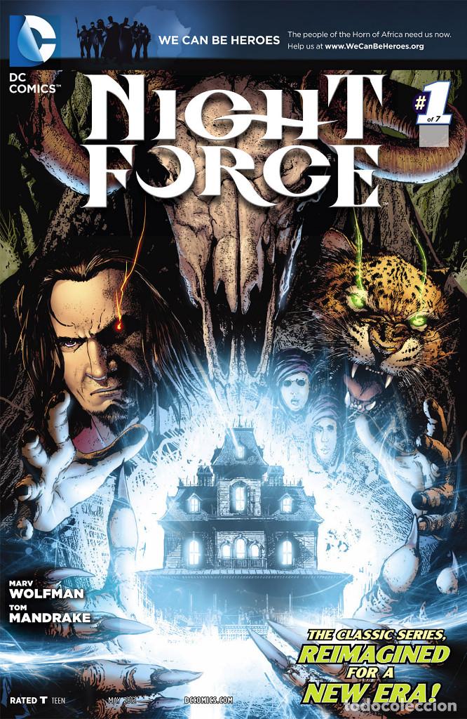 C&oacute;mics: NIGHT FORCE N&ordm; 1 AL 3. MARV WOLFMAN - TOM MANDRAKE. DC COMICS 2012 - Foto 1