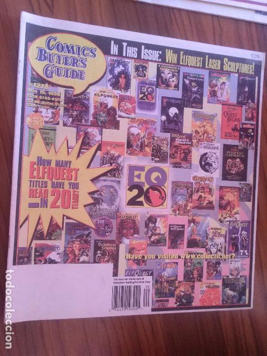 Comics: COMICS BUYER&acute;S GUIDE 1278. REVISTA SOBRE COMICS EN INGL&Eacute;S. BUEN ESTADO. GRAPA. RARO