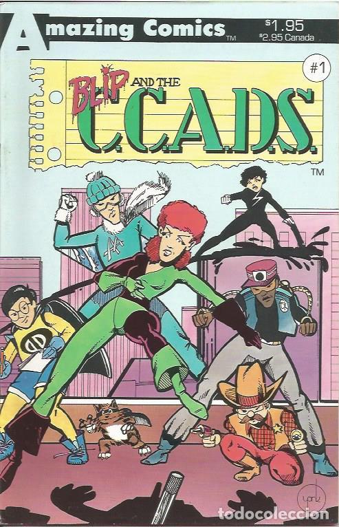 C&oacute;mics: BLIP AND THE CCADS # 1 (AMAZING COMICS,1987) - Foto 1