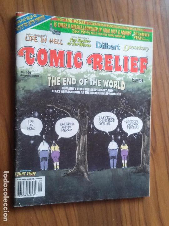 Comics: COMIC RELIEF 106. REVISTA GRAPA. HUMOR GR&Aacute;FICO EN INGL&Eacute;S. BUEN ESTADO. RARO