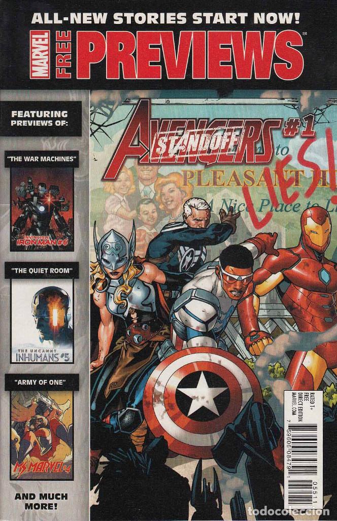 Comics: MARVEL PREVIEWS: ALL-NEW STORIES START NOW (MARVEL,2016)