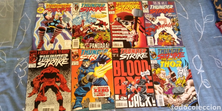 Comics: Pack Thunderstrike 8 n&uacute;meros usa.