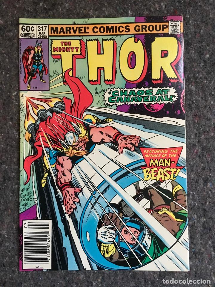 C&oacute;mics: Thor # 317 - Doug Moench & Keith Pollard - Impecable estado - Dungeons & Dragons Ad - A1 - Foto 1