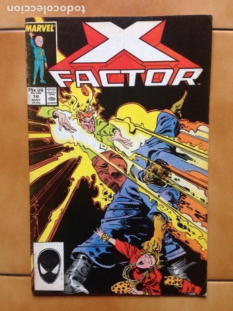 C&oacute;mics: COMIC USA - X-FACTOR # 16 BY WALTER SIMONSON & DAVID MAZZUCCHELLI - MARVEL COMICS 1987 - Foto 1