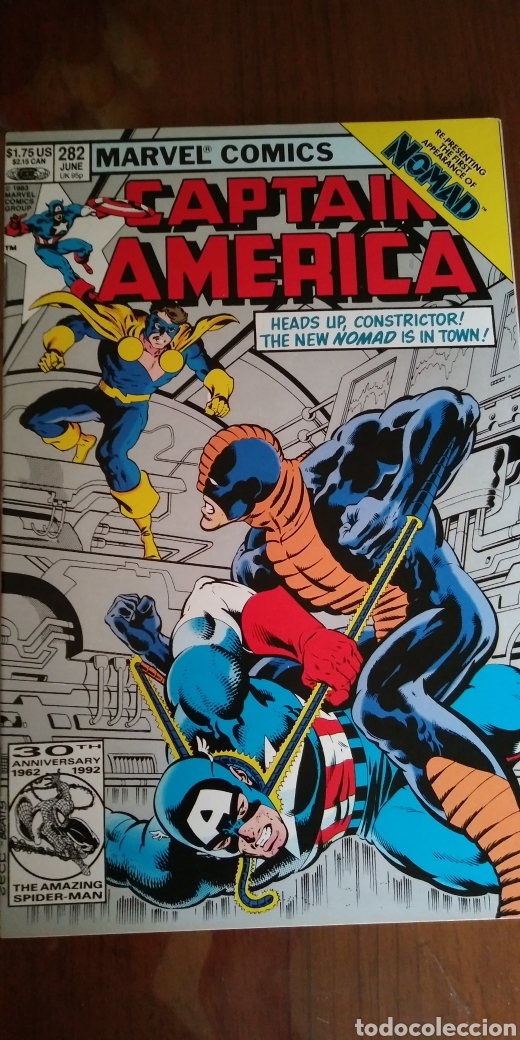 C&oacute;mics: Captain America 282 segunda edici&oacute;n, marvel comics - Foto 1