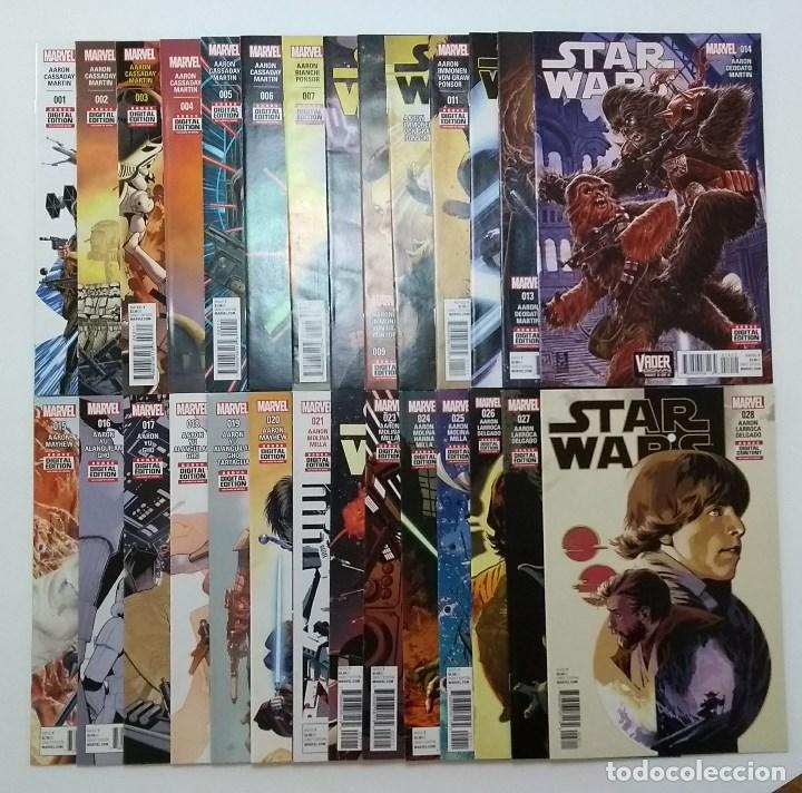 Lote - Star Wars # 1 al 39 + Annual # 1 al 3 + Screaming Citadel + Doctor Aphra # 7 y 8 (Marvel)
