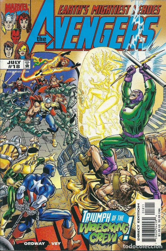 C&oacute;mics: Avengers vol. 3 n&ordm; 18 (Marvel) - Foto 1