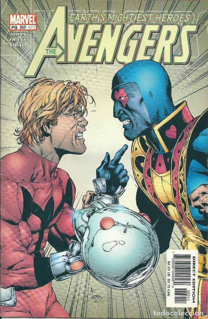 C&oacute;mics: Avengers vol. 3 n&ordm; 62 (Marvel) - Foto 1