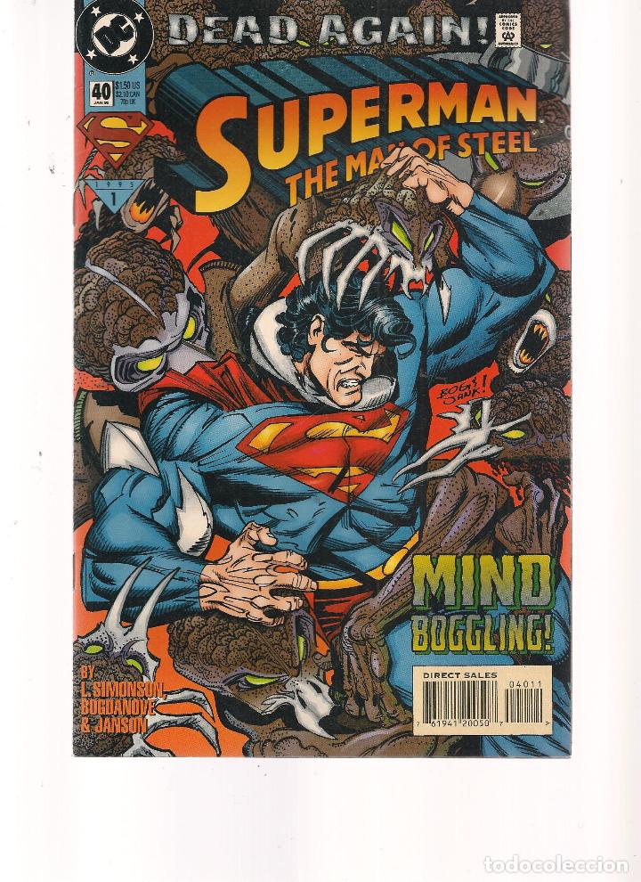 C&oacute;mics: SUPERMAN. N&ordm; 40.  COMIC ORIGINAL USA. DC. (ST/C81) - Foto 1