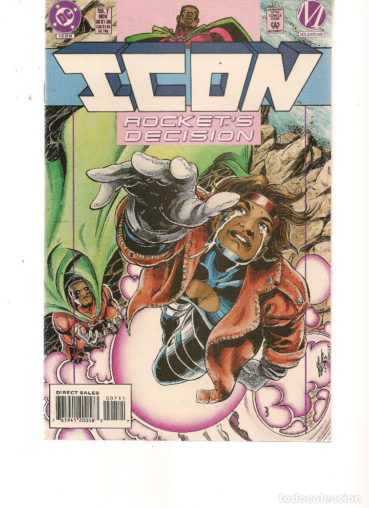 C&oacute;mics: ICON. N&ordm; 7.  COMIC ORIGINAL USA. DC.(ST/C81) - Foto 1
