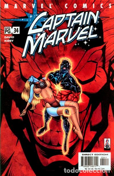 C&oacute;mics: CAPTAIN MARVEL #34, MARVEL, 2.002, USA - Foto 1
