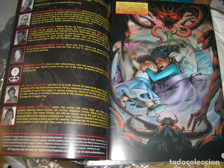 C&oacute;mics: D*LETE #1: BYRTH (Delete, Digital Deluxe Productions) - Foto 2