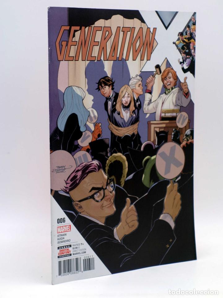 C&oacute;mics: GENERATION X 6 (Strain / Koda / Sobreiro) Marvel, 2017. VF - Foto 1
