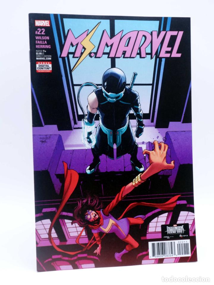 C&oacute;mics: MS. MARVEL 22 (Wilson / Failla / Herring) Marvel, 2017. VF - Foto 1