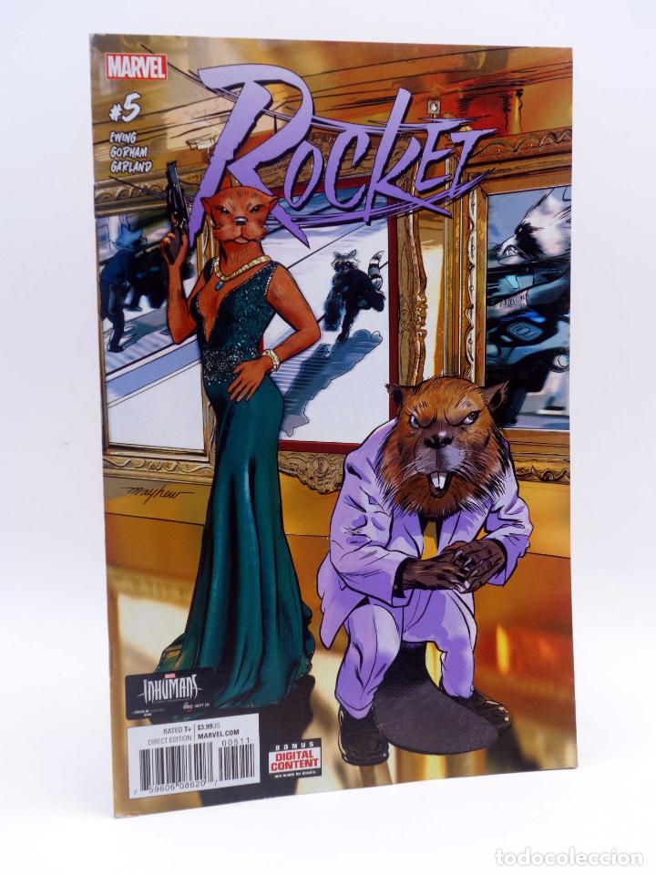 C&oacute;mics: ROCKET 5 (Ewing / Gorham / Garland) Marvel, 2017. VF - Foto 1