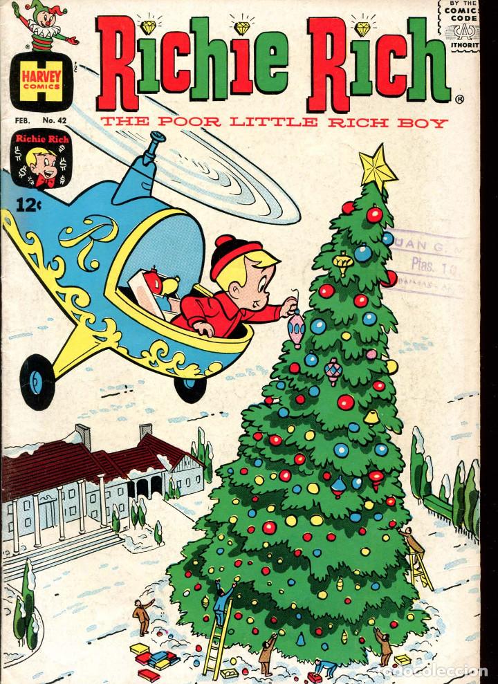 C&oacute;mics: RICHIE RICH 42. HARVEY COMICS 1966