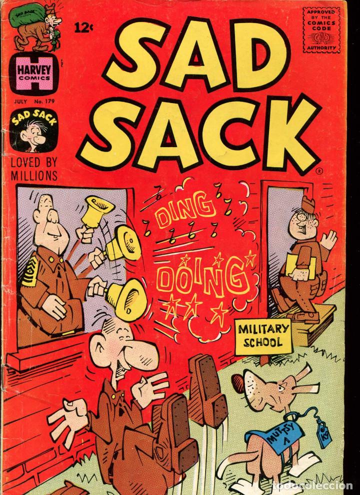 C&oacute;mics: SAD SACK NUMBER 179. HARVEY COMICS 1966