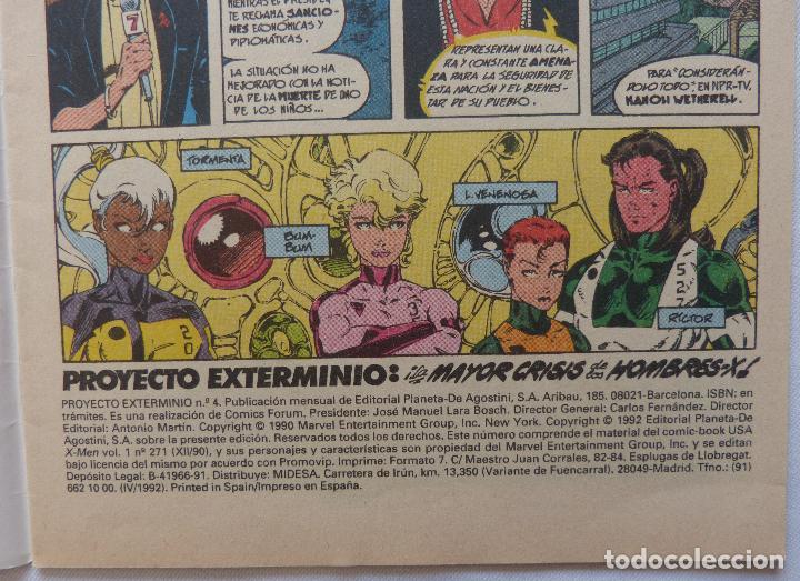 C&oacute;mics: Comic Proyecto Exterminio, Numero 4,Marvel comics,forum, Stan Lee - Foto 2