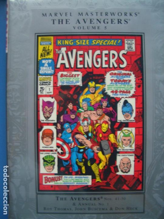 C&oacute;mics: MARVEL MASTERWORKS: THE AVENGERS HC #5 (MARVEL, 2005) - Foto 1