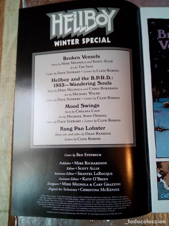 C&oacute;mics: -HELLBOY WINTER SPECIAL-DARK HORSE COMIC -INGLES-2016-COMIC BLOCK - Foto 5