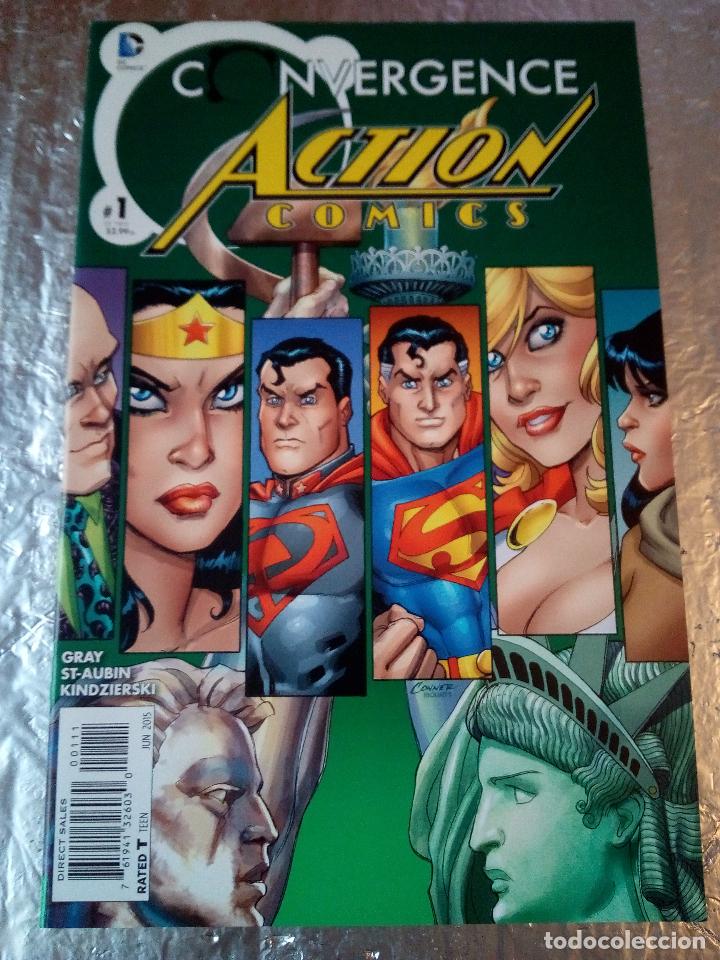 C&oacute;mics: -ACTION COMIC CONVERGENCE N&ordm;1 DC COMIC -INGLES-2015 - Foto 1