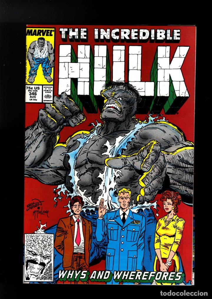 Incredible Hulk 346 Marvel 19 Vfn Nm Pete Sold Through Direct Sale